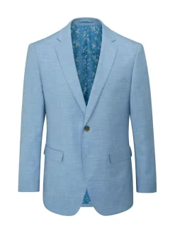 Skopes Tailored Fit Lucien Suit Jacket Blue Sale
