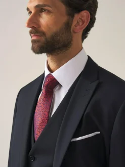 Skopes Tailored Fit Madrid Suit: Jacket Dark Navy Blue Clearance