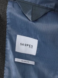 Skopes Grey Harcourt Slim Fit Suit Jacket Best