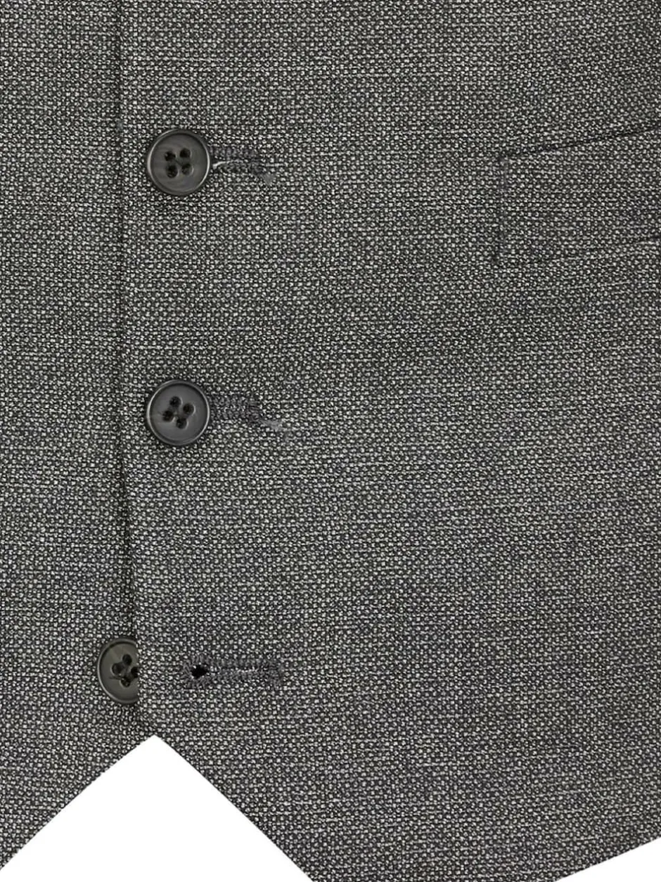 Skopes Grey Single Breasted Harcourt Single Breasted Tailored Fit Suit Waistcoat Discount
