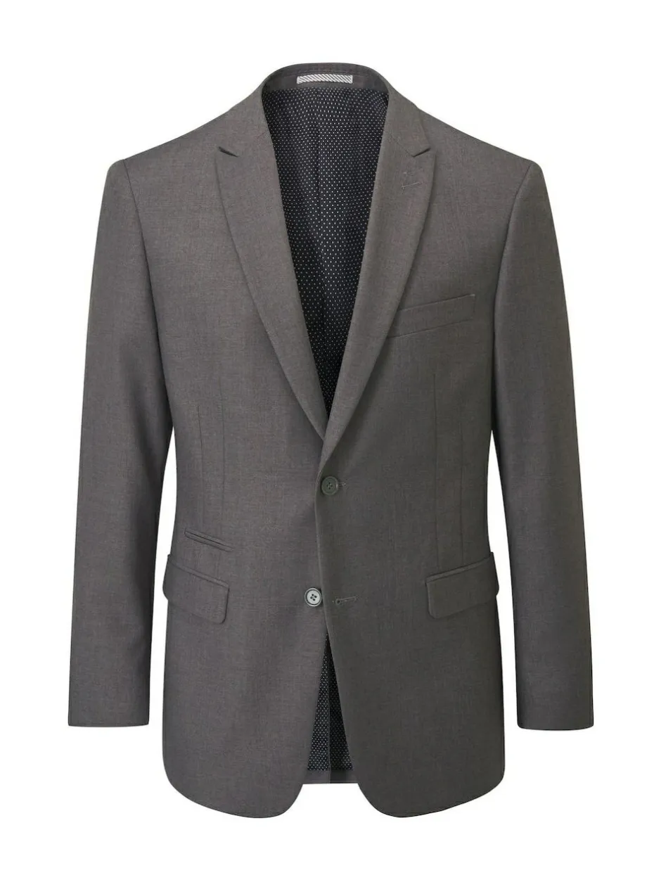 Skopes Tailored Fit Madrid Suit: Jacket Grey Best
