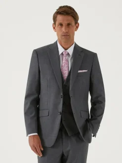 Skopes Tailored Fit Tailored Fit Farnham Suit Jacket Grey Clearance