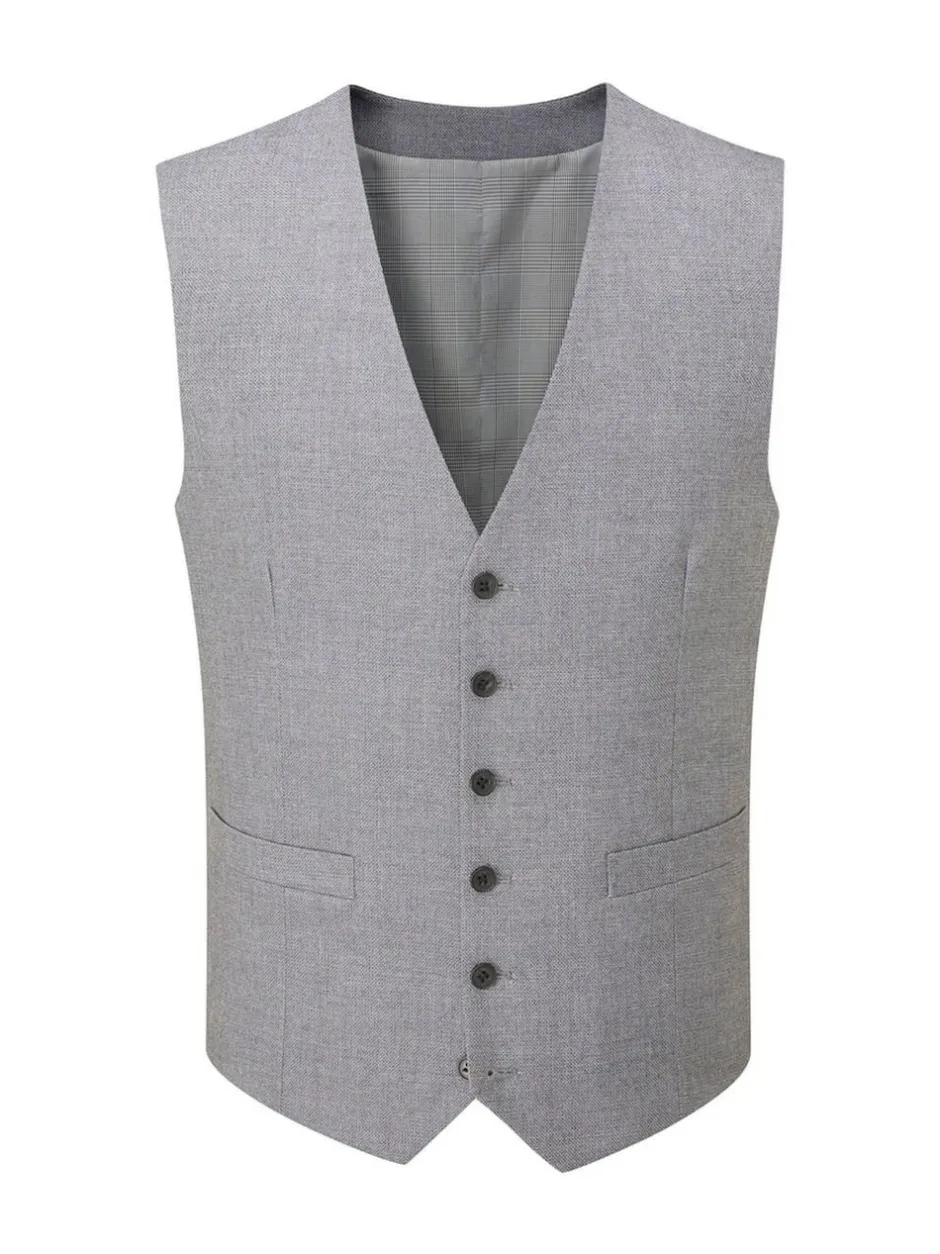 Skopes Light Grey Single Breasted Harcourt Single Breasted Tailored Fit Suit Waistcoat Clearance