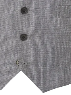 Skopes Light Grey Single Breasted Harcourt Single Breasted Tailored Fit Suit Waistcoat Clearance