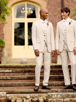 Skopes Tailored Fit Tailored Fit Redding Suit: Jacket Natural Discount