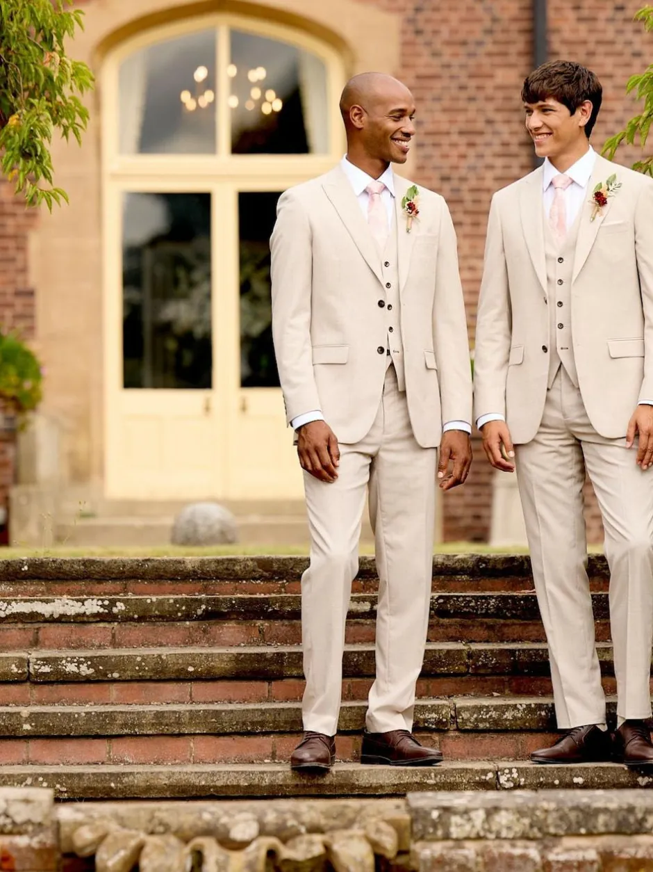 Skopes Tailored Fit Tailored Fit Redding Suit: Jacket Natural Discount