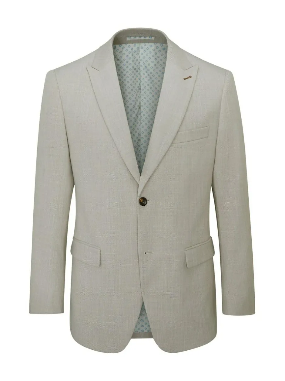 Skopes Tailored Fit Tailored Fit Redding Suit: Jacket Natural Discount