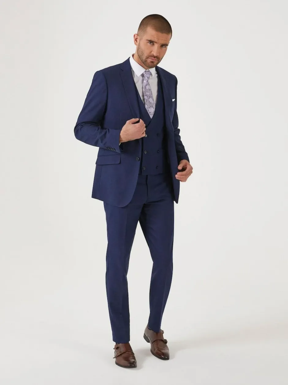 Skopes Slim Harcourt Suit Jacket Navy Blue Outlet