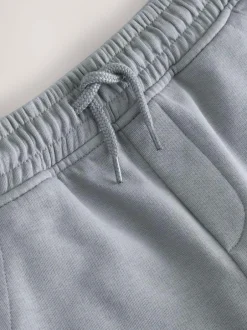 Next Slate Grey Regular Fit Basic Shorts (3-16yrs) Clearance