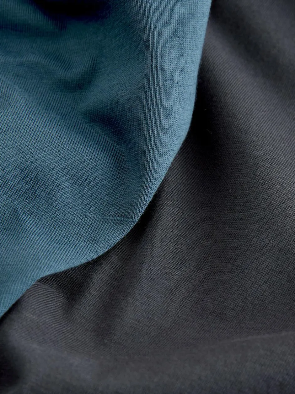 Next Slate Grey Short Sleeve Jersey Pyjamas Set New