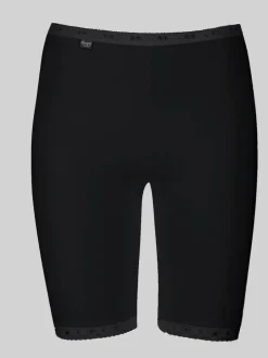 Sloggi Basic+ Long Shorts 2 Pack Black Clearance
