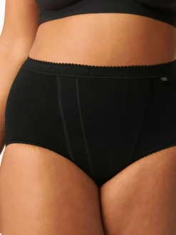 Sloggi Tummy Control 2 Pack Knickers Black Best