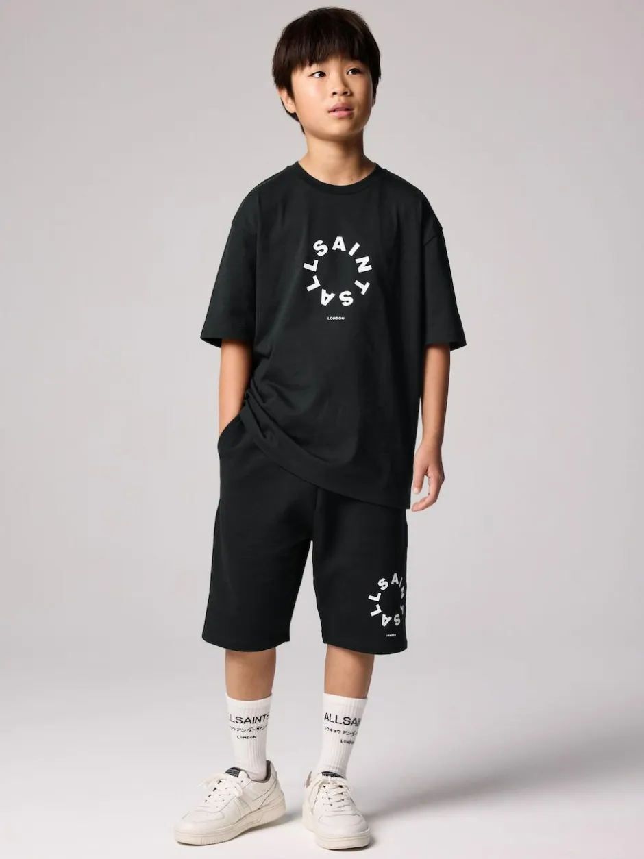 smALLSAINTS Tierra T-Shirt and Sweat Shorts Set Black Best