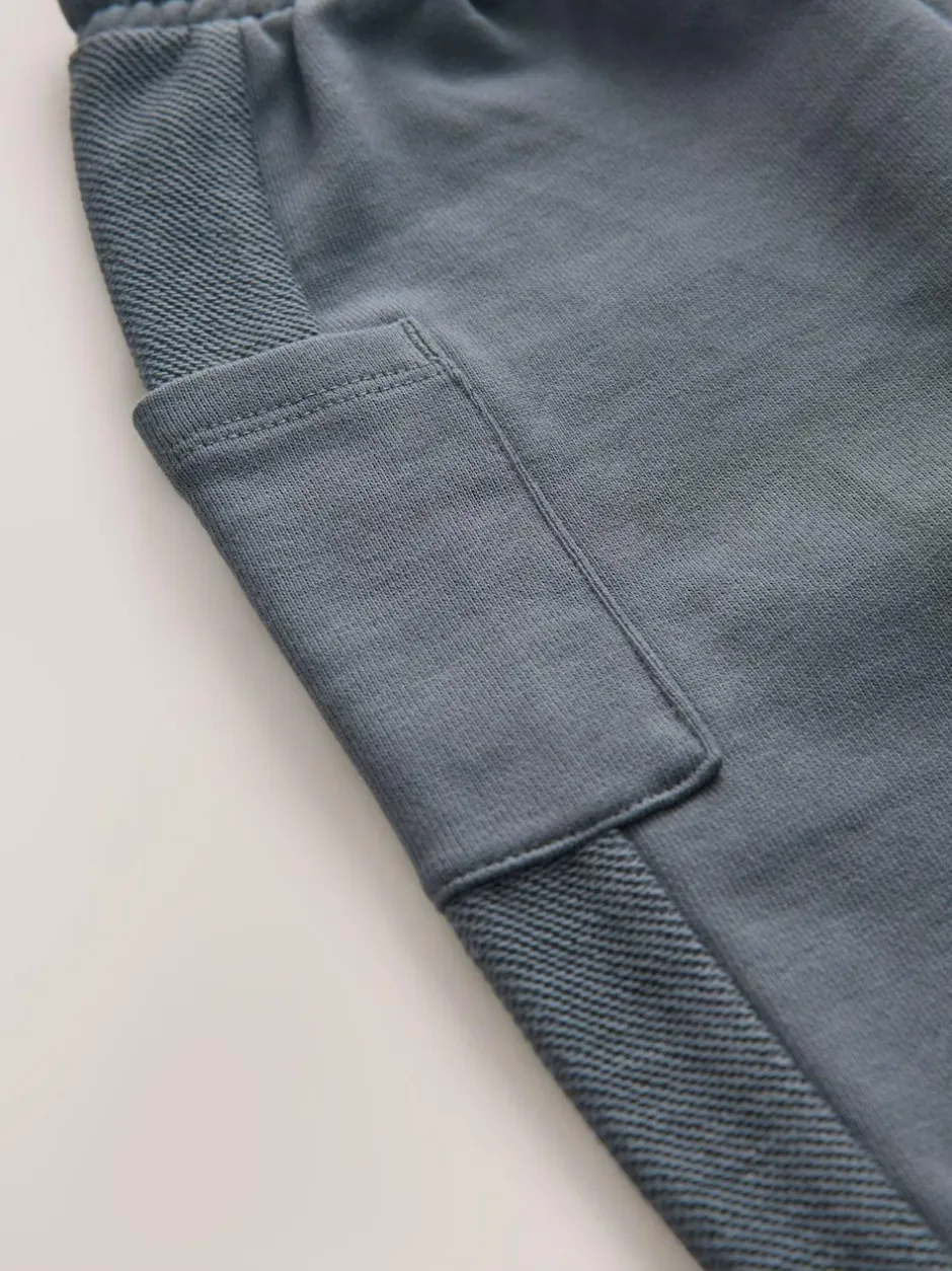 smALLSAINTS Charcoal Grey Barrel Leg Younger Boys Sweatpants New