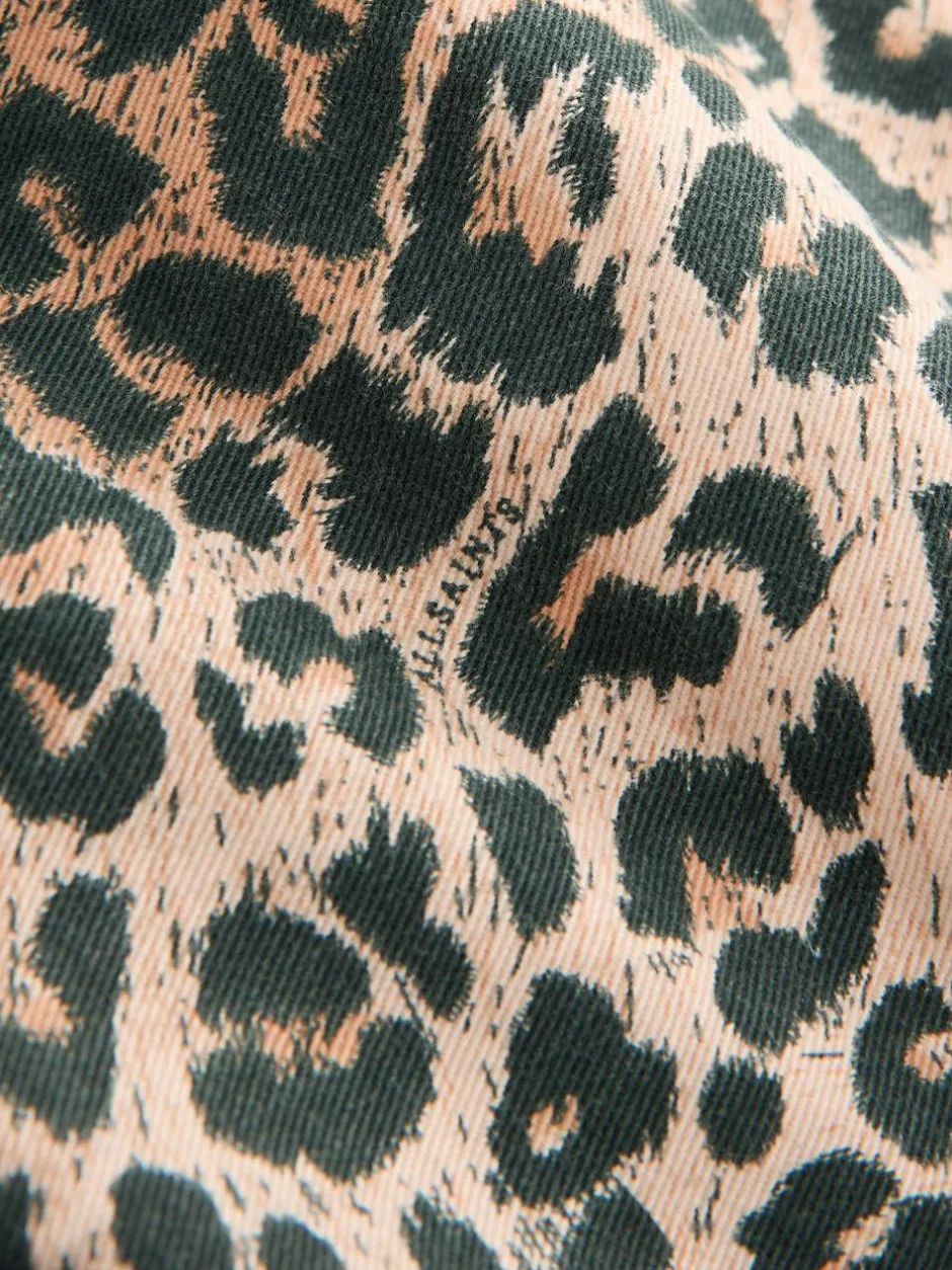 smALLSAINTS Leopard Lily Oversized Shacket Online