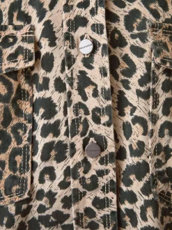smALLSAINTS Leopard Lily Oversized Shacket Online