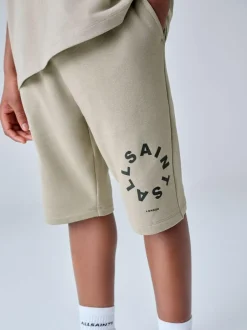 smALLSAINTS Tierra T-Shirt and Sweat Shorts Set Light Brown Best