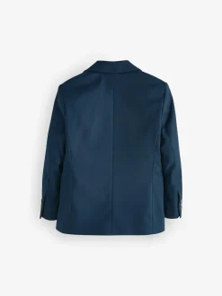 smALLSAINTS Navy Boys Slim Fit Moad Suit Jacket Hot