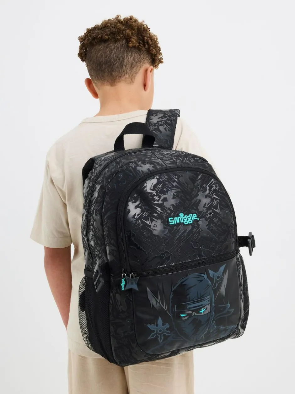 Smiggle Black All Stars Classic Attach Backpack Sale