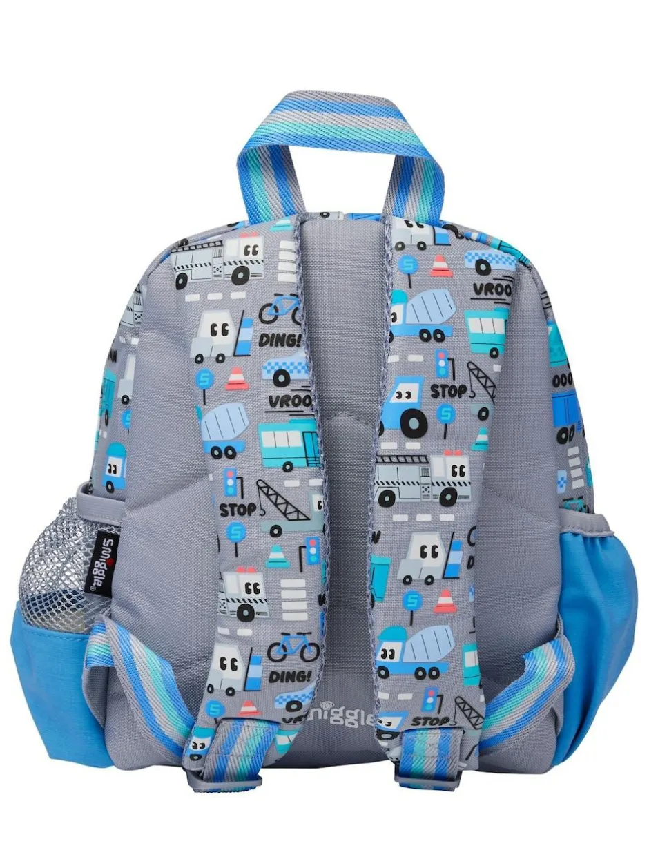 Smiggle Teeny Tiny Ready Set Go Backpack Grey Sale