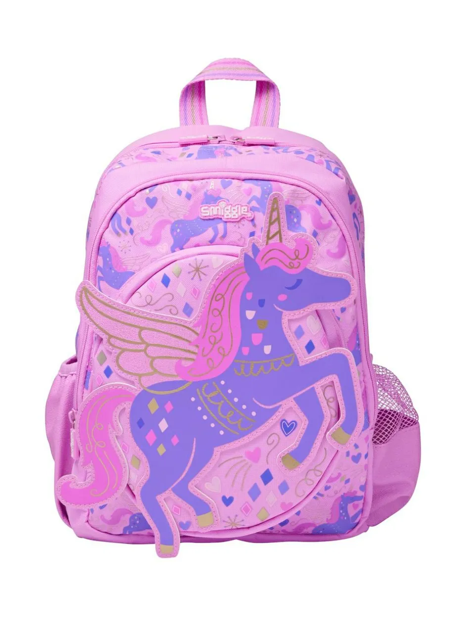 Smiggle Adventurous Junior Character Backpack Pink Online