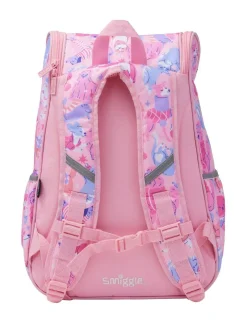 Smiggle Surreal Access Backpack Pink Hot