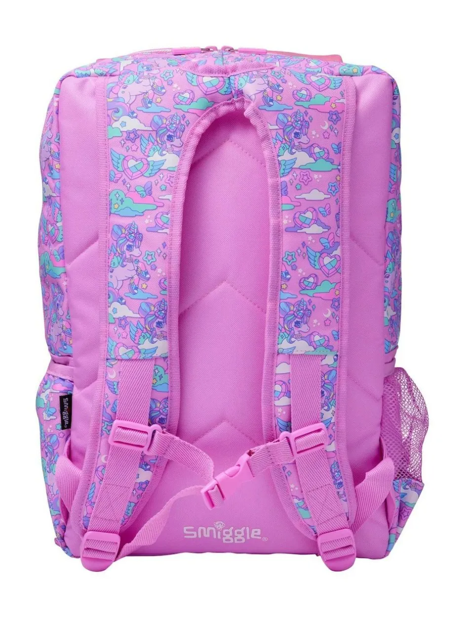 Smiggle Trailblazer Foldover Attach Backpack Pink Sale