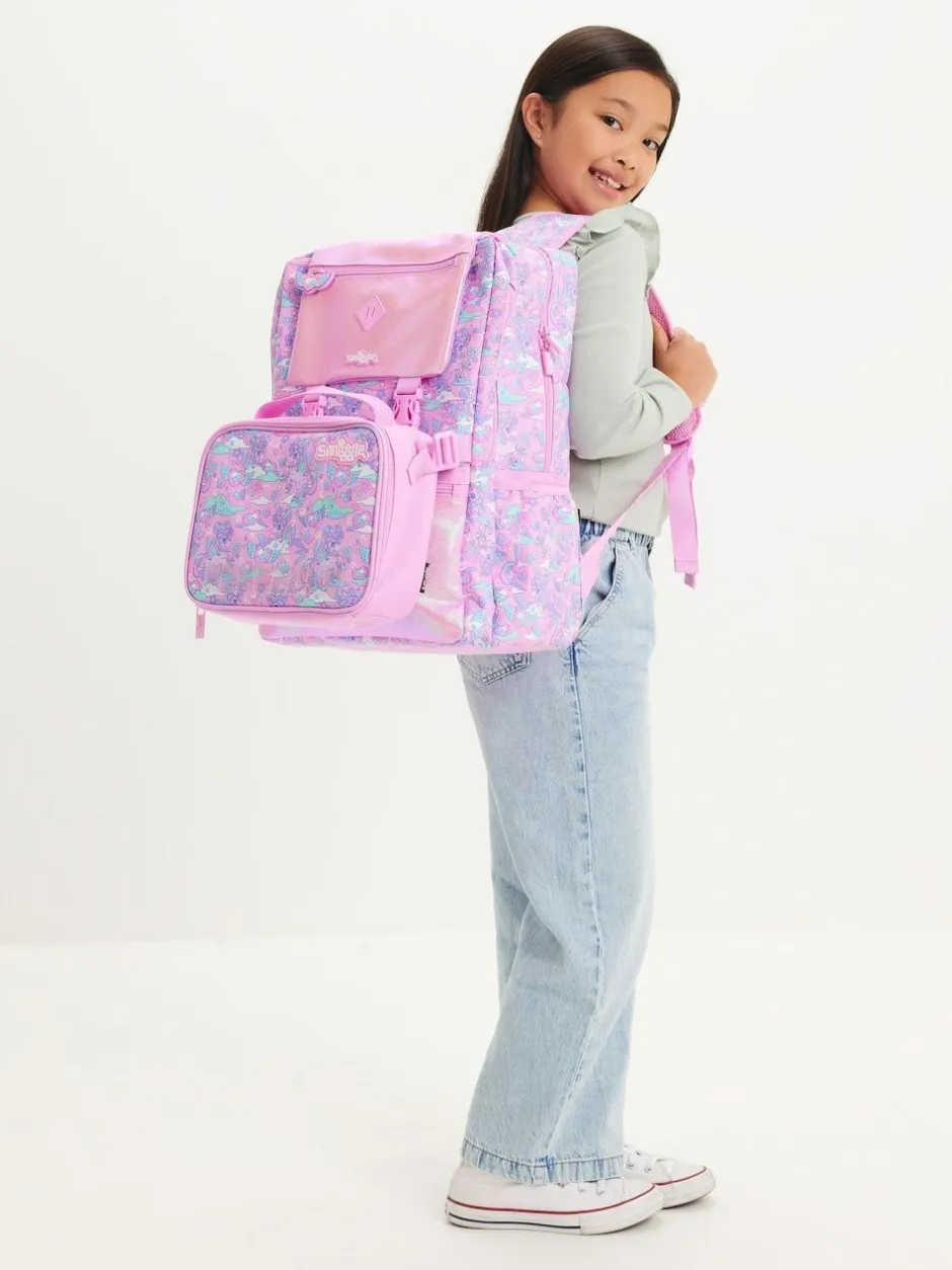 Smiggle Trailblazer Foldover Attach Backpack Pink Sale