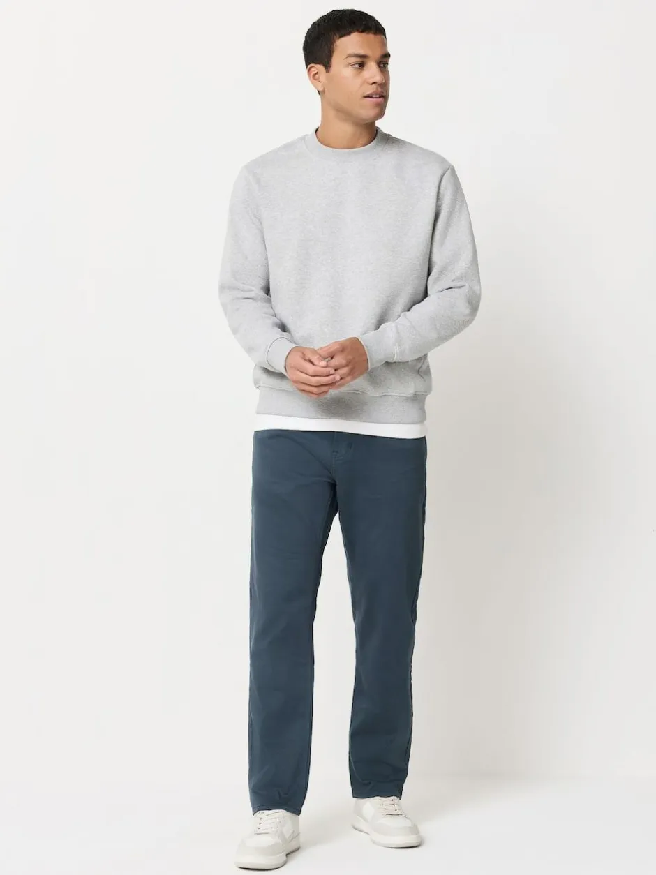 Next Smokey Blue Slim Fit Comfort Stretch Jeans Clearance