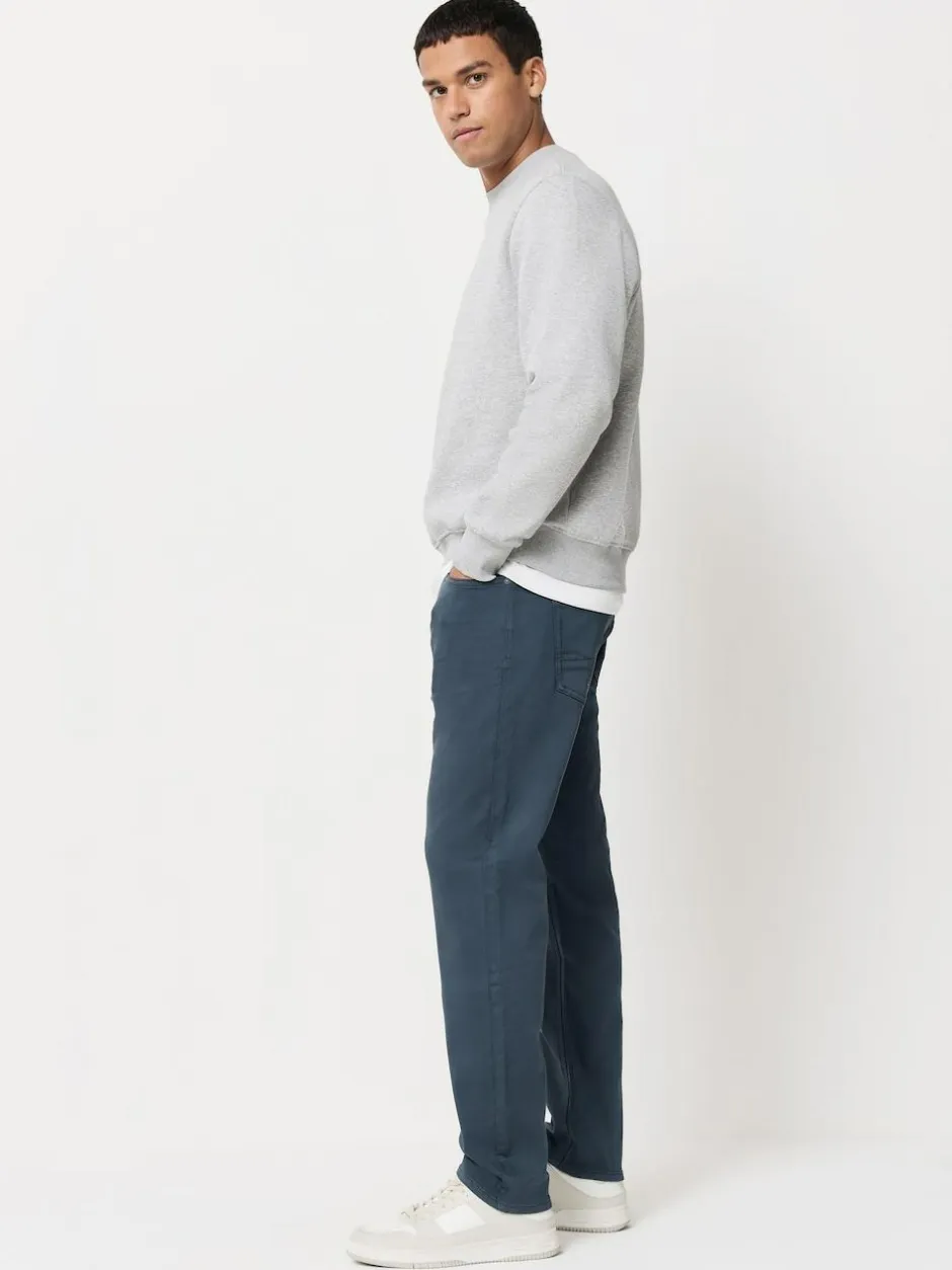 Next Smokey Blue Slim Fit Comfort Stretch Jeans Clearance