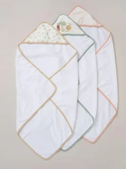 Snuggle Tots Hooded Towels and Wash Cloths 3 Pack Best