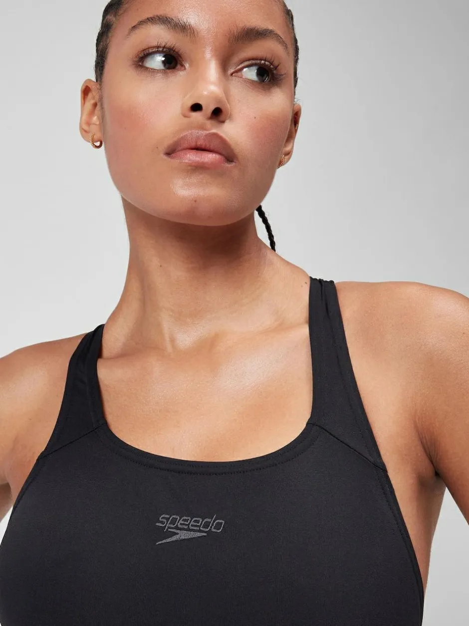 Speedo Black Endurance+ Legsuit Swimsuit Online