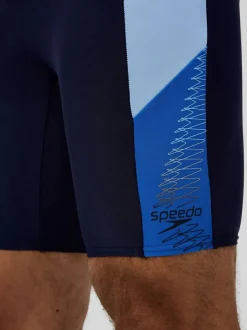 Speedo Blue Mens Dive Jammer Swimsuit Discount