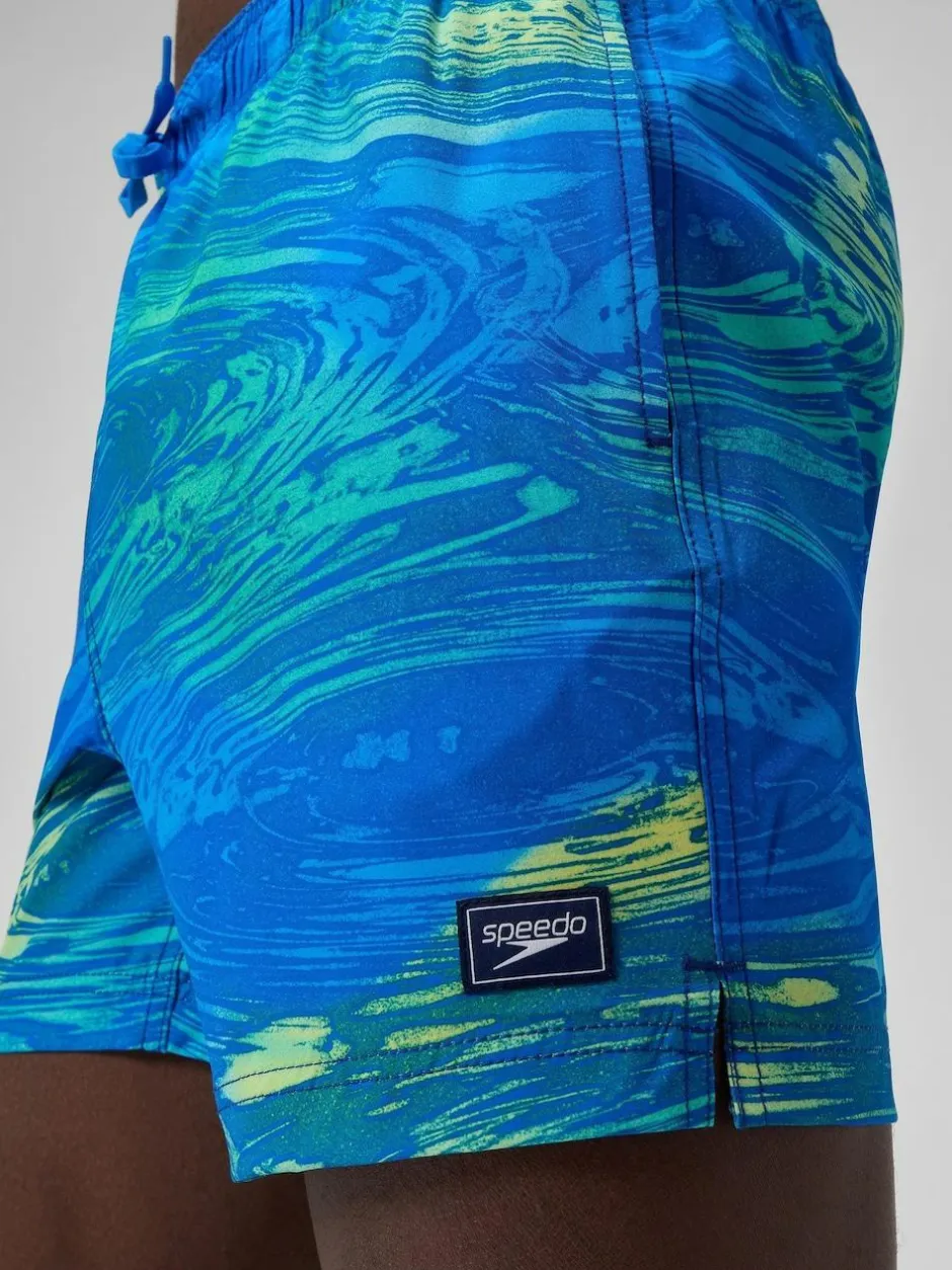 Speedo Print Redondo Edge Volley 16" Shorts Green Sale