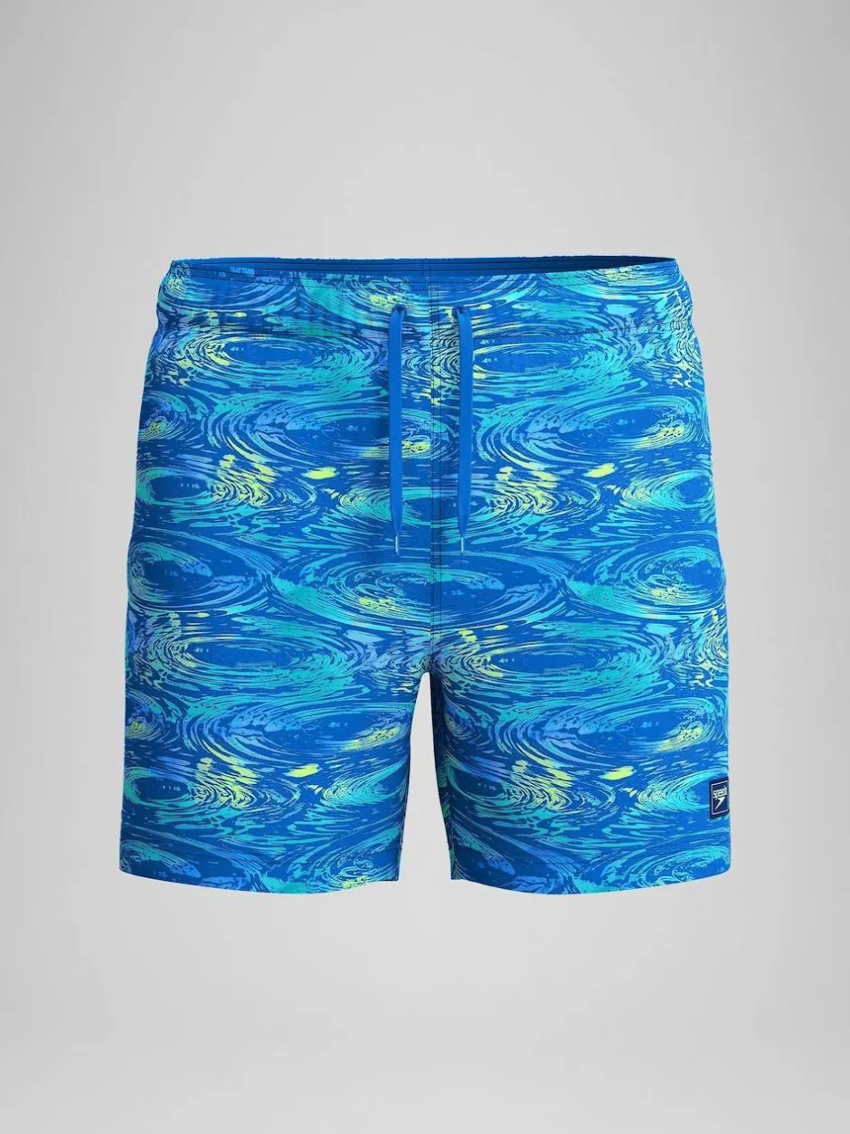 Speedo Print Redondo Edge Volley 16" Shorts Green Sale