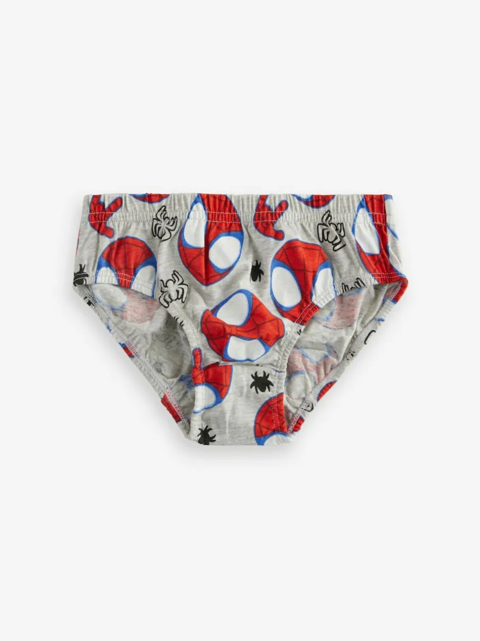 Next Briefs 5 Pack (1.5-10yrs) Spiderman Clearance