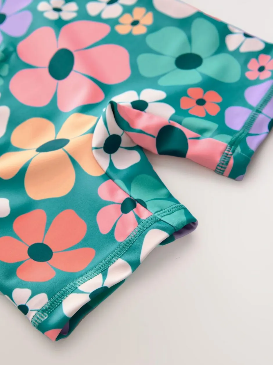 Next Stampy Floral Sunsafe Swimsuit (3mths-10yrs) Sale