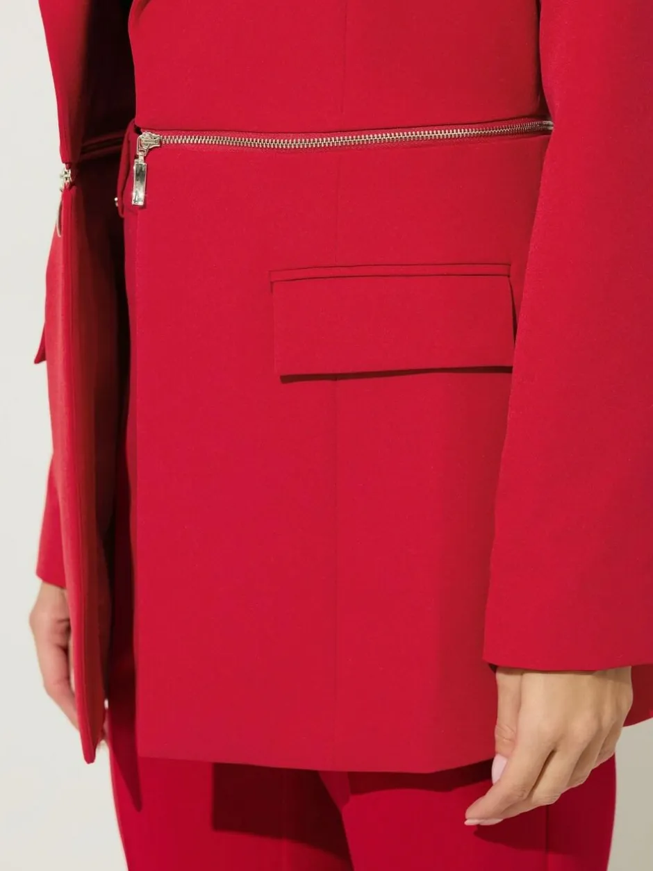 Star by Julien MacDonald Red Zip Waist 2 In 1 Jacket New