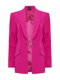 Star by Julien MacDonald Pink Button Detail Tailored Jacket Outlet