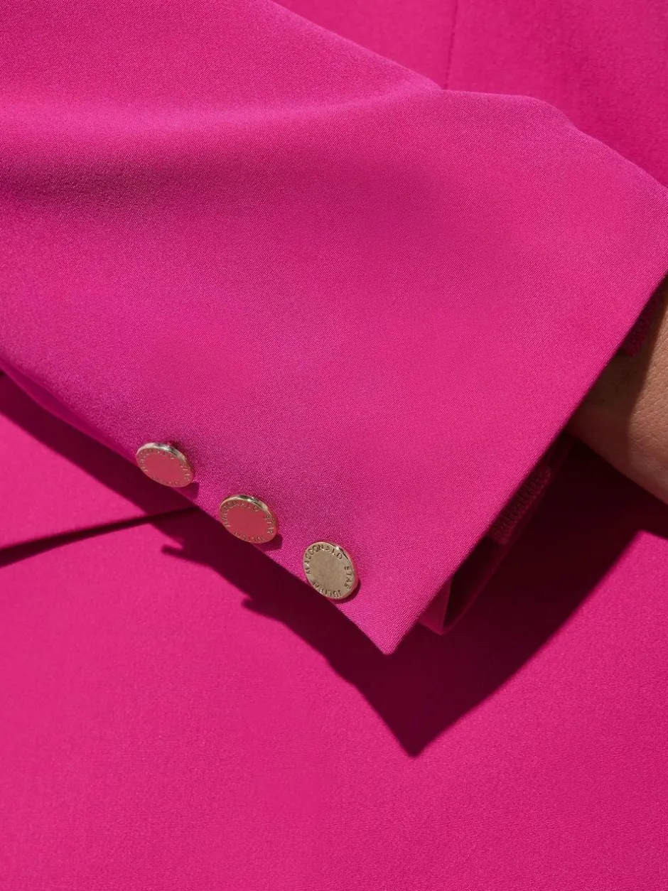 Star by Julien MacDonald Pink Button Detail Tailored Jacket Outlet