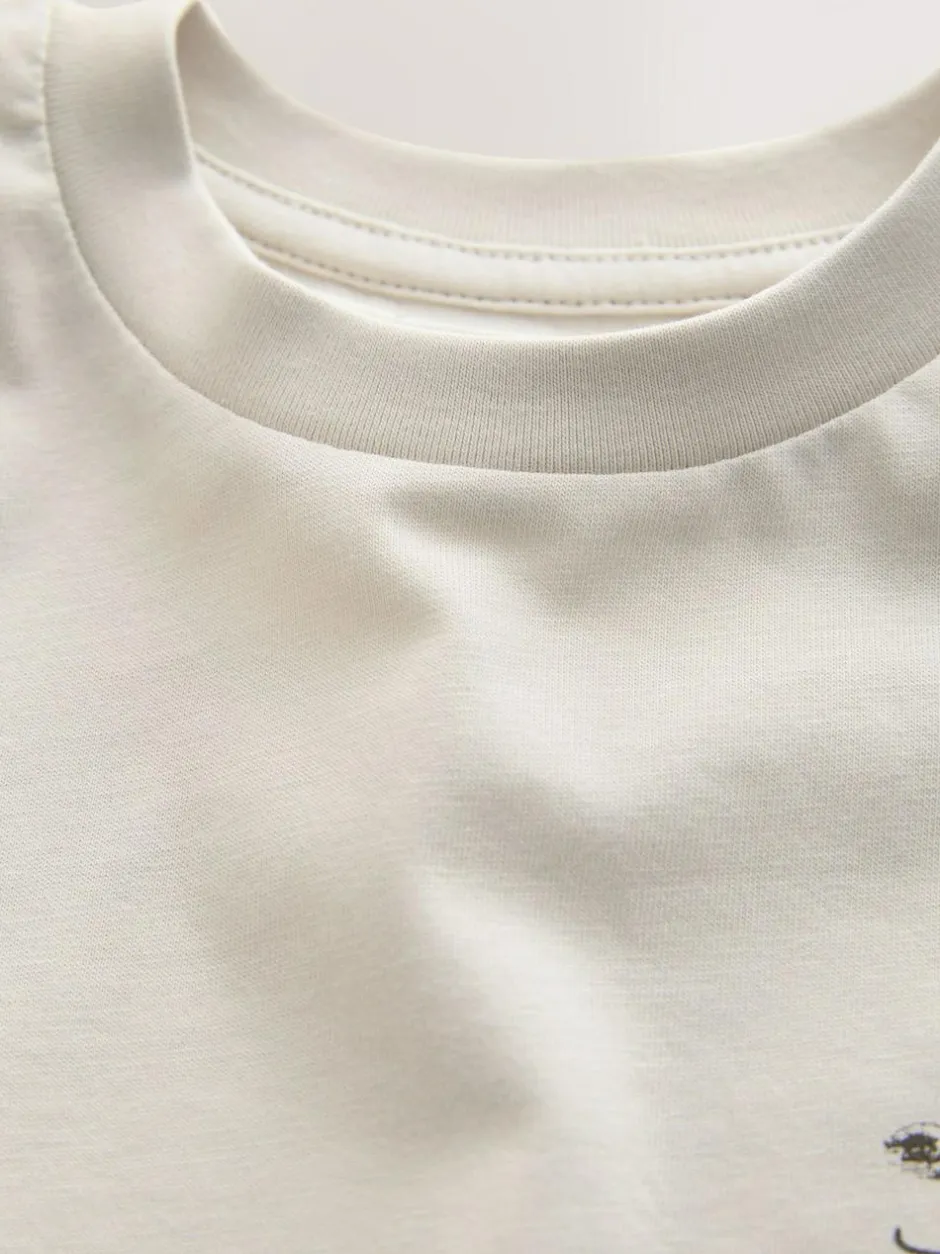 Next Stone Little Cherub Short Sleeve Back Print T-Shirt (3mths-7yrs) Discount