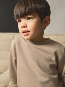 Next Stone Plain Sweatshirt And Joggers Set (3mths-7yrs) Discount