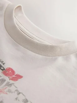 Next Stone Racing Car Regular Fit Short Sleeve Graphic Print T-Shirt (3-16yrs) Sale