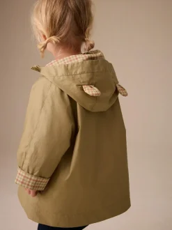 Next Stone Shower Resistant Hooded Trench Coat (3mths-7yrs) Best