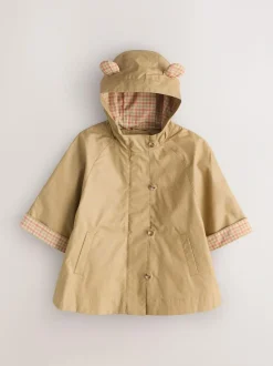 Next Stone Shower Resistant Hooded Trench Coat (3mths-7yrs) Best