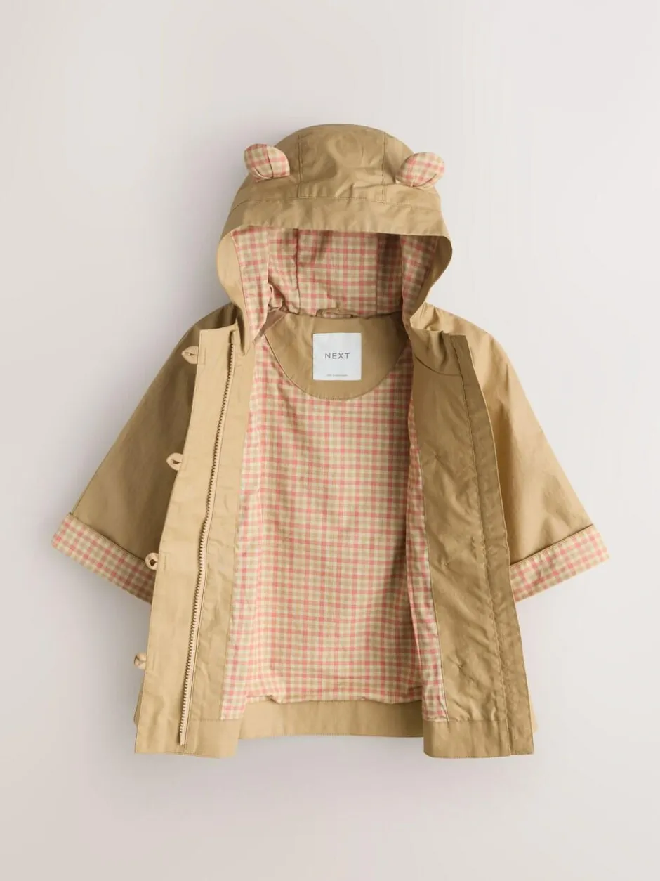 Next Stone Shower Resistant Hooded Trench Coat (3mths-7yrs) Best