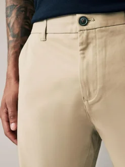 Next Stone Skinny Fit Stretch Chinos Trousers Outlet
