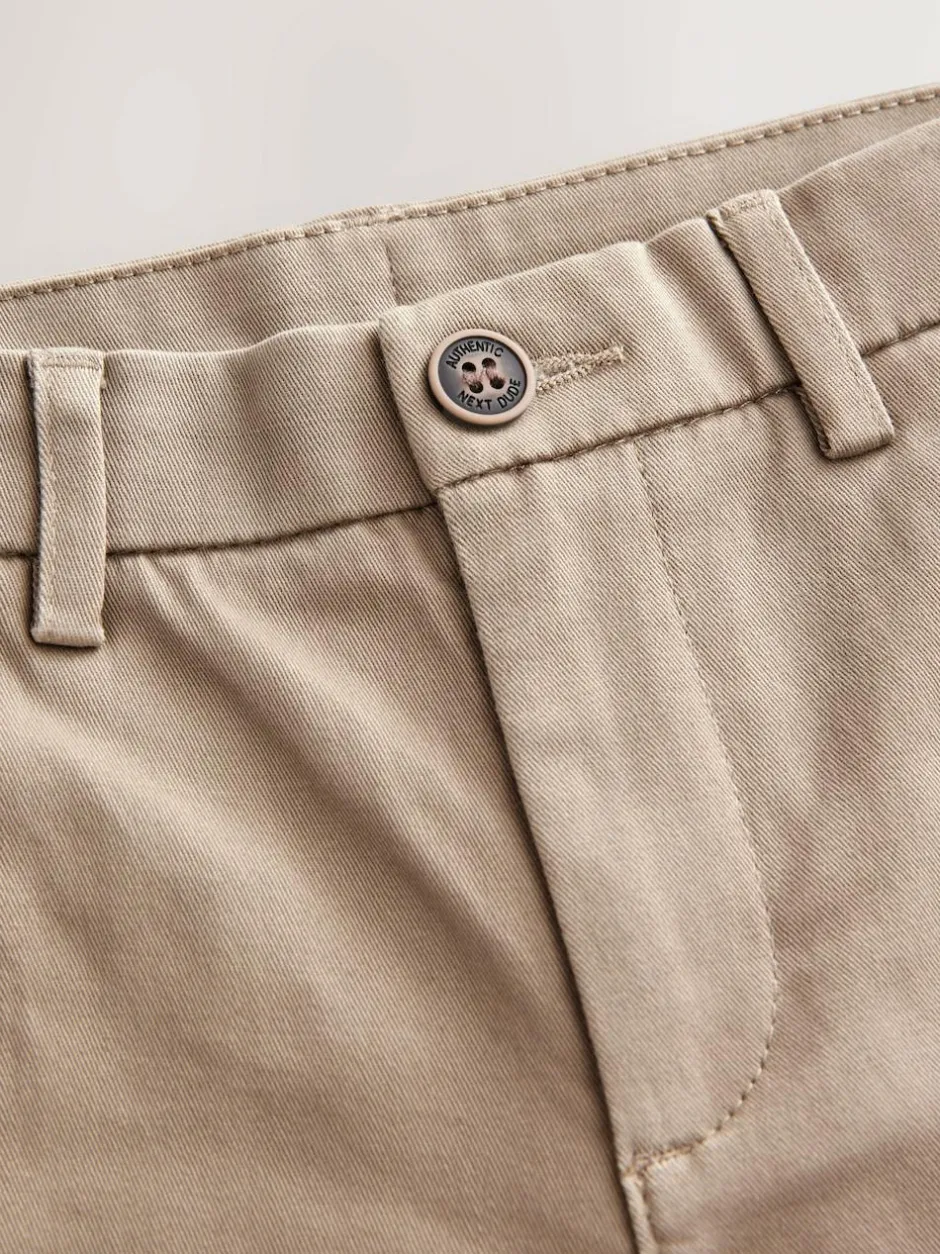 Next Stone Skinny Fit Stretch Chino Trousers (3-17yrs) New
