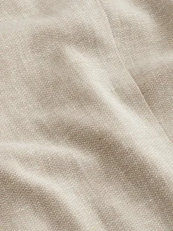 Next Slim Fit Textured Linen Blend Blazer Stone Clearance