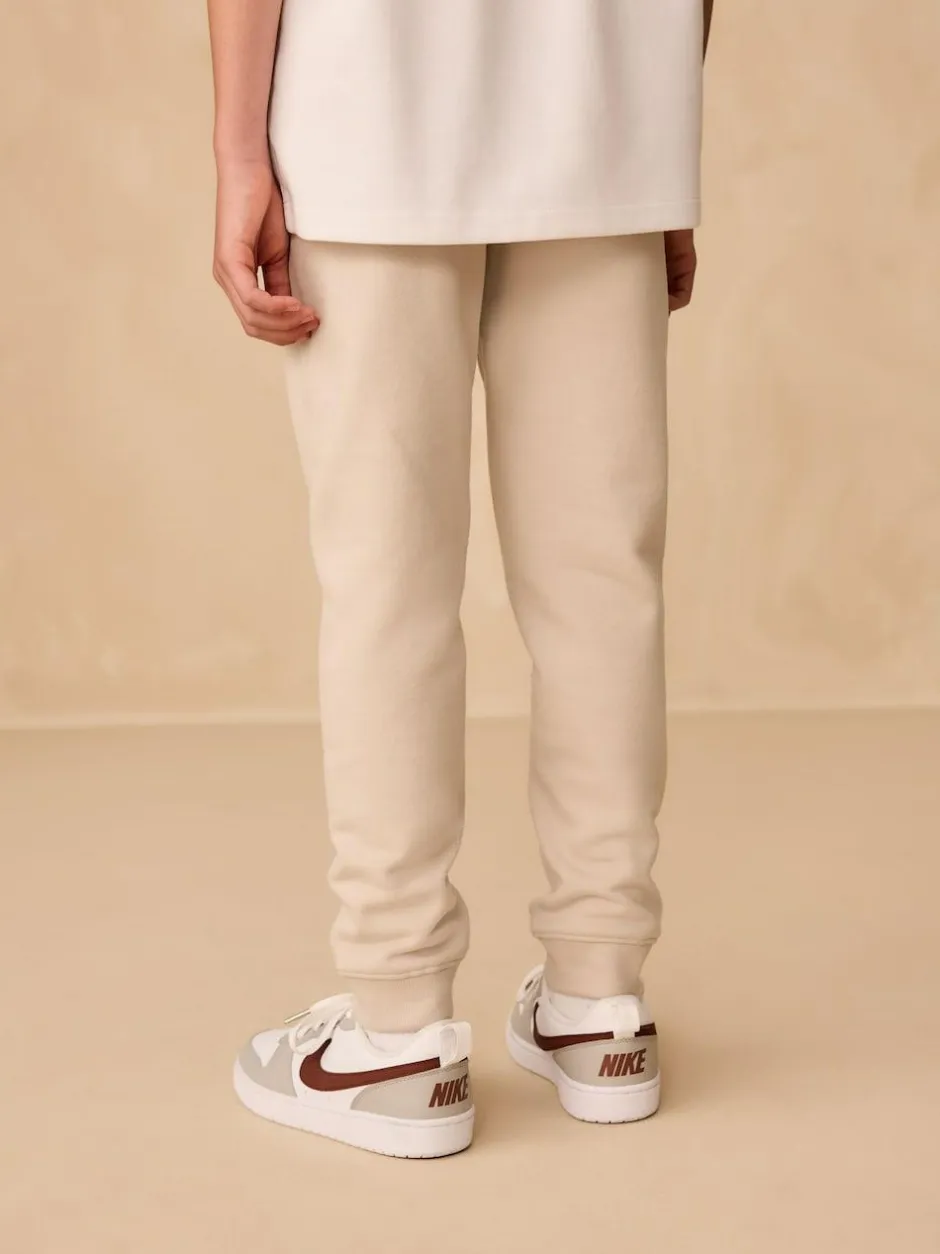 Next Slim Fit Zip Joggers (3-16yrs) Stone Online